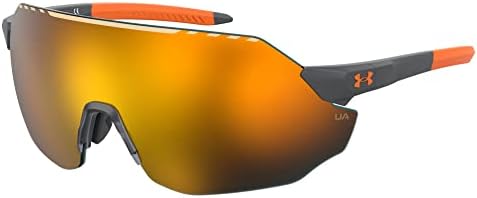 Under Armour UA HALFTIME Matte Grey Orange/Orange Multilayer 99/1/120 unisex Sunglasses