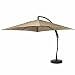 Produktbild Sun Garden 10218390 Easy-Sun Sonnenschirm, anthrazit/taupe, 320 x 320 x 295 cm