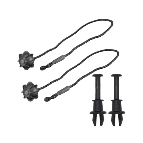 Clips de maletero trasero para colgar los cables de la bandeja en trayectos diarios