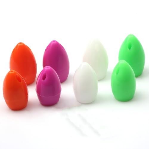 20 piezas flotantes para pesca con ayudas de lanzamiento miniatura 7