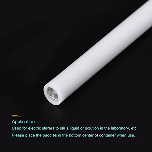 meccanixity ptfe electric stirring rod 450mm length overhead stirrer mixer shaft with foldable paddle for lab