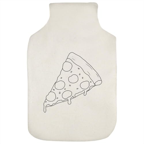 'Pepperoni Pizza Slice' Hot Water Bottle Cover (HW00039926)