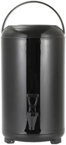 Stainless Steel Insulated Beverage Dispenser - Thermal Hot & Cold Coffee Carafe, Tea & Water Jug, Juice Container - Outdoor Water Jug for Camping, Parties & Sports Activities