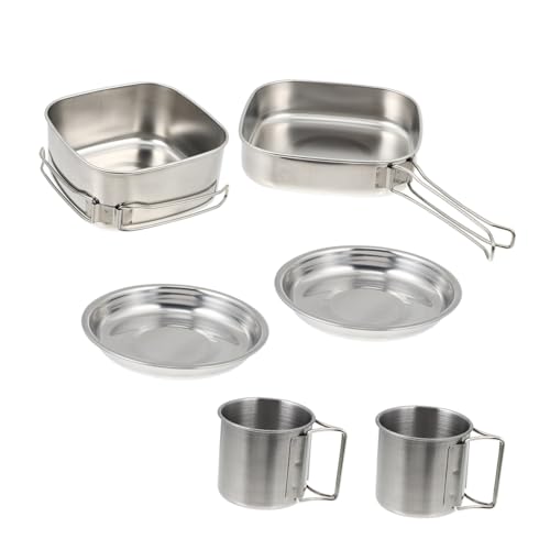 PRETYZOOM Couteaux De Cuisine pour Pique- Ustensiles De Cuisine De Camping Batterie De pour Camping Activités De Plein Air