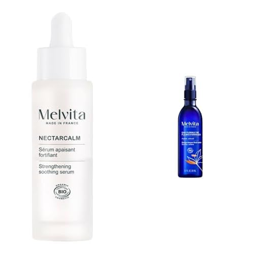 Duo Melvita - Siero lenitivo rinforzante e acqua floreale fiori d'arancio