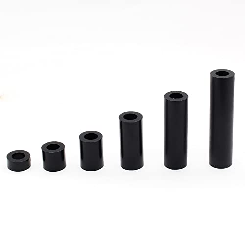 Yoohey M6�X�y�[�T�[ �v���X�`�b�N���ی^�X�y�[�T�[ �l�ߍ��킹�L�b�g ���^�u���b�N���o�[�X�y�[�T�[ �d�C�l�W�X�C�b�`�ƃ��Z�v�^�N���p �O�a11mm ���a6.2mm ����6��� 120��