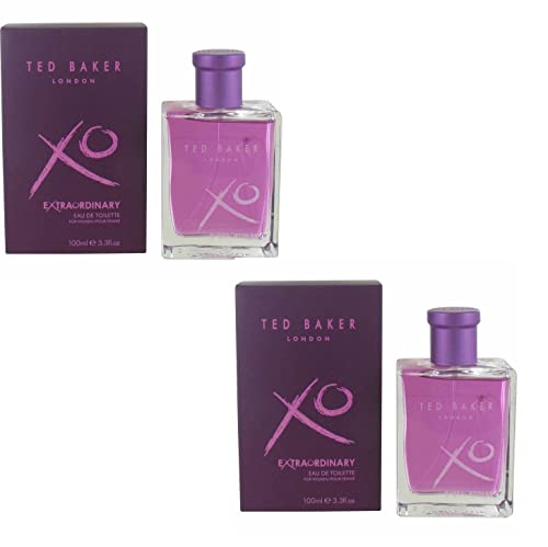 Ted Baker London XO Extraordinary For Her Ladies Womens Perfume Fragrance 100ml 2 Pack