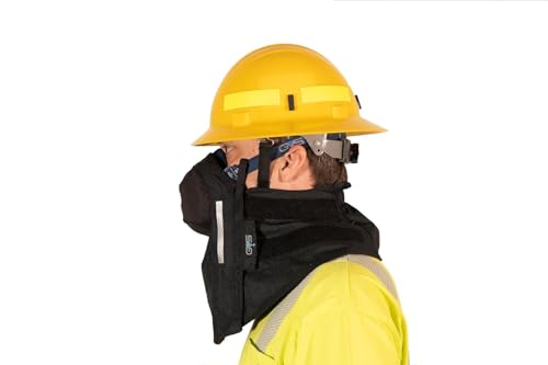 GVS Elipse Flame Resistant Shield + Reusable Half Mask with P3 Nuisance Odor Filters, S/M Size, Black - Image 3