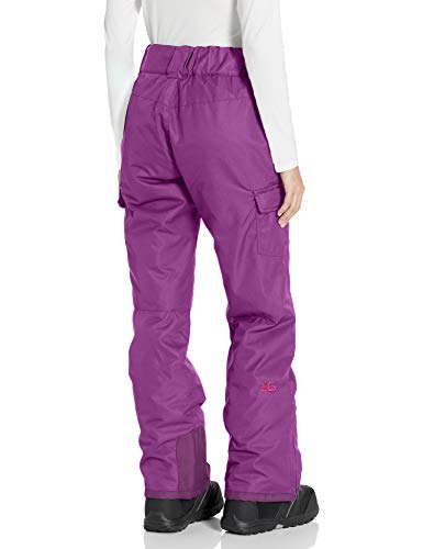 Arctix Women's Snow Sports Insulated Cargo Pants, Plum, Small