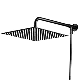 Excellente conception: offre une douche de pluie puissante et constante même sous une faible pression d'eau. Profitez du bain tout en économisant de l'eau.