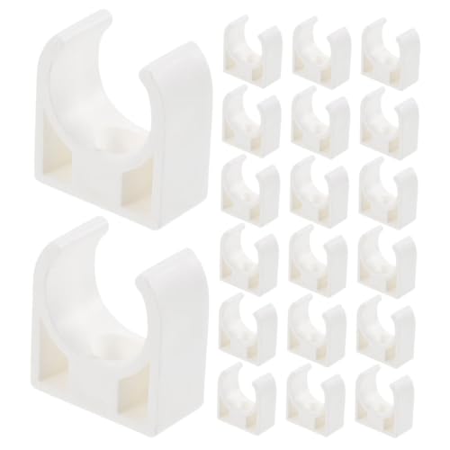 KONTONTY 20pcs Motor Clip Electric Motor Supports Mini Motor Holder Dc Motor Mounting Brackets Mini Motor Mounting Brackets Electric Motor Clamps Dc Motor Base Small Motor Holder Plastic