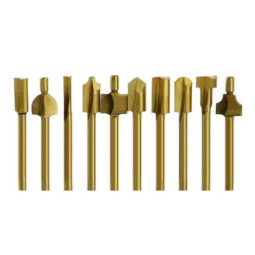 Fraises de toupie 3mm pour outil rotatif et sculpture sur bois