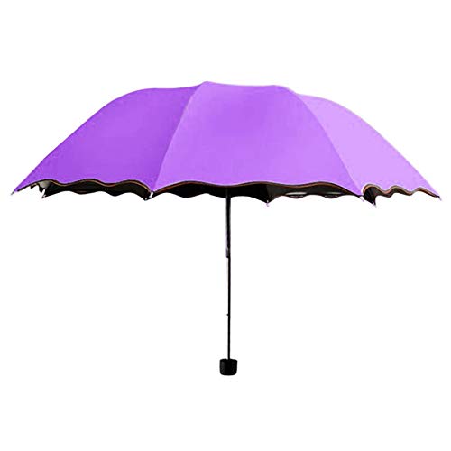 Parasol coupe-vent ultra résistant en aluminium pour rester au sec sous la pluie