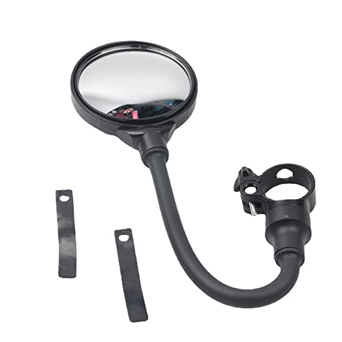 zalati Bike Mirror 1 Pair Adjustable Rear Acrylic View Mirrors with Metal Rod on Handlebar for Mountain Road Bike Bicycle Electric Motorcycle - Image 4