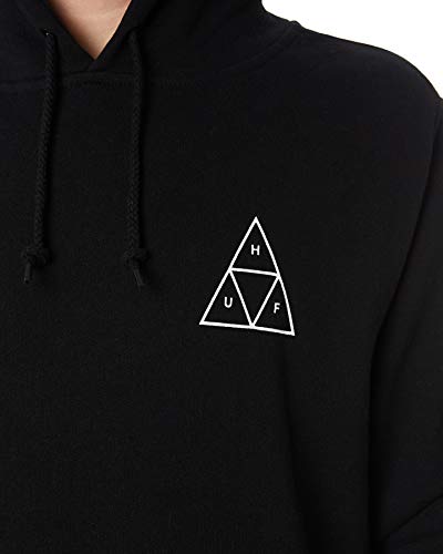 HUF Essentials Triple Triangle Men’s Sweatshirt - Cozy Cotton Poly Pullover Hoodie4