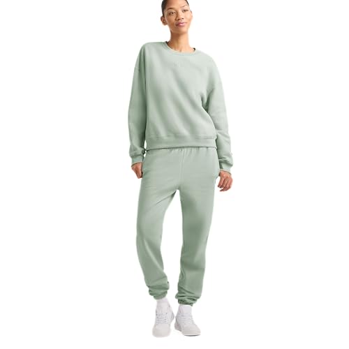 Image of Champion Women's Cinched-Bottom Fleece Sweatpants, Oversized Fit, Midweight