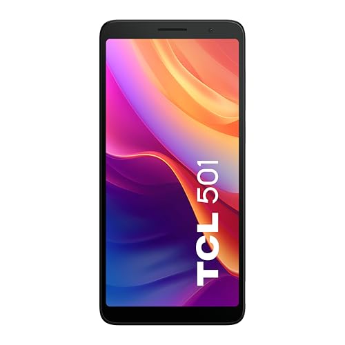 TCL 501 Smartphone 4G 2 Go RAM Écran 6 qHD Android 14 Go Edition Appareil Photo 5MP Batterie 3000 mAh Dual Sim Mémoire Extensible Batterie + Chargeur USB C Ajouté Glaciaire - vue 6