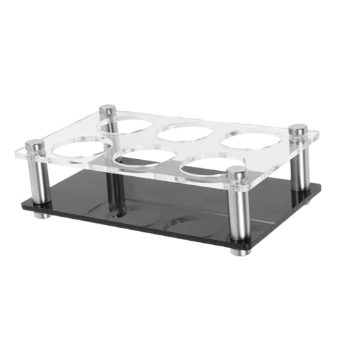 Cabilock Shot Glass Holder for Parties Transparent Wine Glass Rack with Stable Design for Home Bars Bar Accessories for Serving Shots and Cocktails
