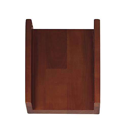 Soporte para CPU de Madera Maciza de Caucho para Computadora de Escritorio Base y Rack Pequeño miniatura 4