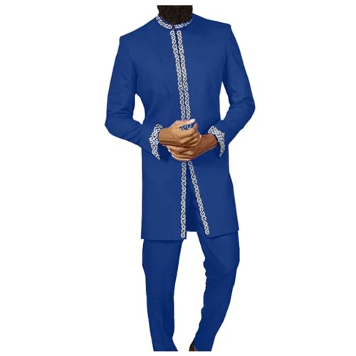 Caftan et pantalon rétro style royauté Dubaï en tissu de qualité supérieure