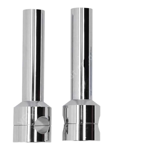 Adaptateur universel guidon de moto 22mm et barre de renfort en alu