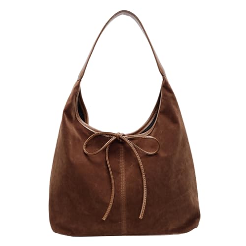 Sac fourre-tout en daim marron : l'esprit vintage authentique qui sublime votre allure