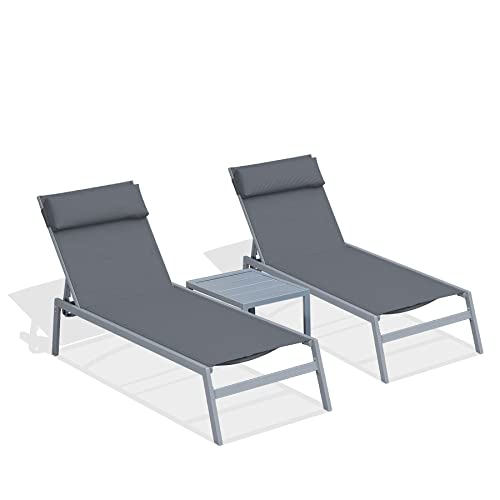 Domi Outdoor Living Patio Chaise Lounge Set thumb #4