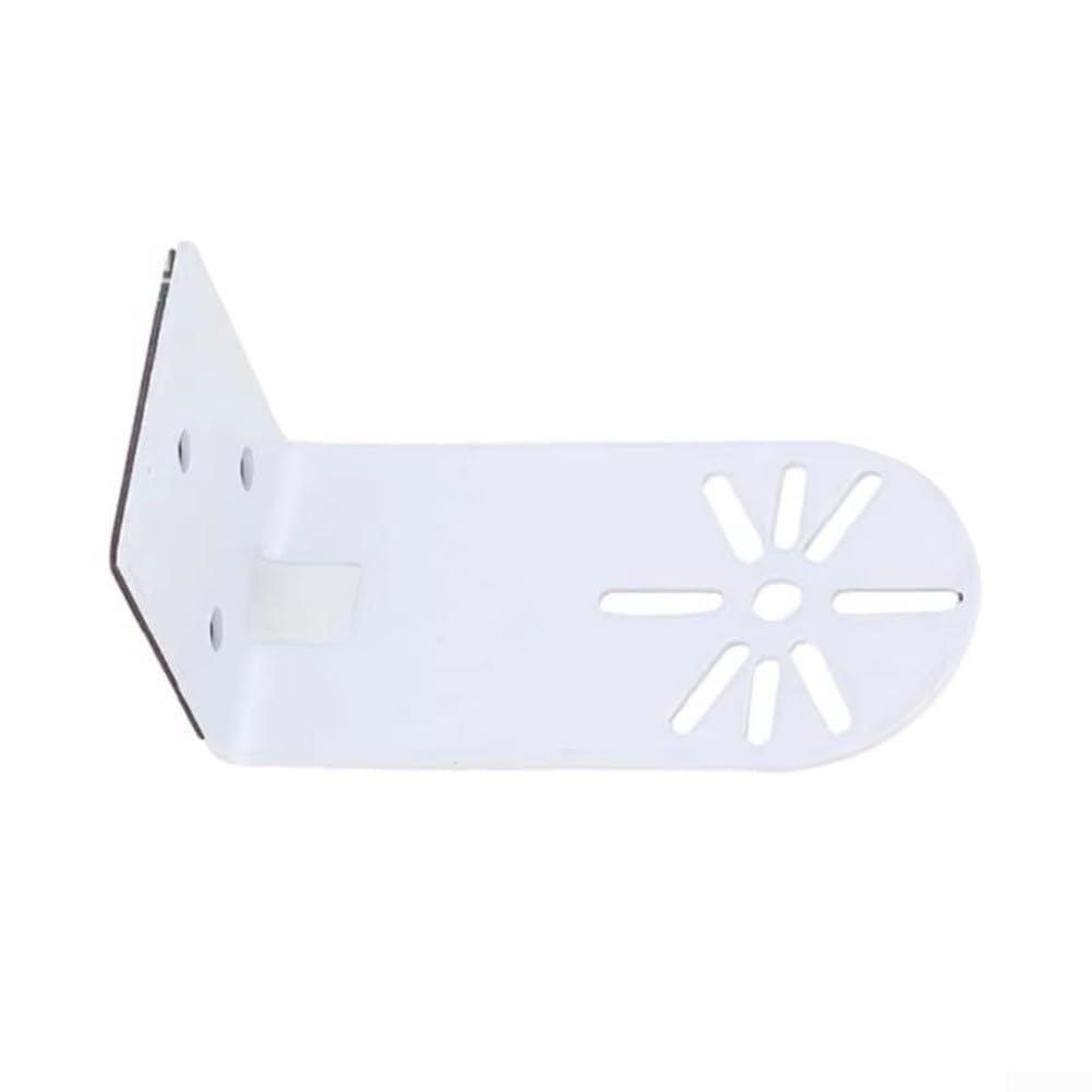 Soporte de montaje en forma de L fabricado con hierro para cámaras PTZ con diseño de base de pegamento para una instalación limpia en la pared