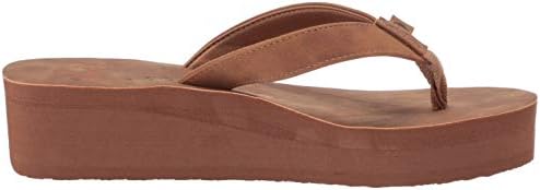 Roxy Women's Melina Platform Sandal, Brown, 6 Medium US | Image 5