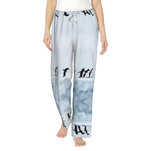 Pantalon de détente pingouins pour des soirées cocooning