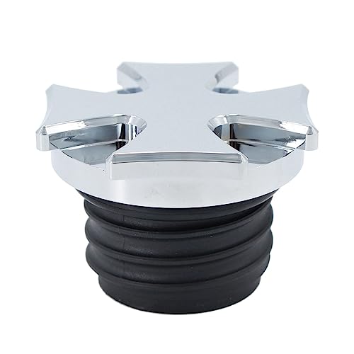 Tapa de tanque de combustible accesorio decorativo de aceite para moto Harley Dyna 4