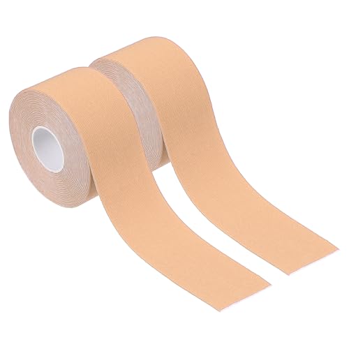 PATIKIL 32.8ft x 1.5 Inch Aerial Hoop Tape, Athletic Tape Adhesive Non-Slip Grip Tape Yoga Rig Sports Tape for Wrapping Exercises Gymnastics Light Skin