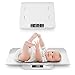 Amazon Brand - Eono Báscula Para Bebés 2 en 1 Con Bandeja Cómoda y Segura y Función "HOLD" Para Congelar El Peso En La Pantalla, Ideal Para Recién Nacidos, Niños Pequeños y Mascotas,30 kg/5g