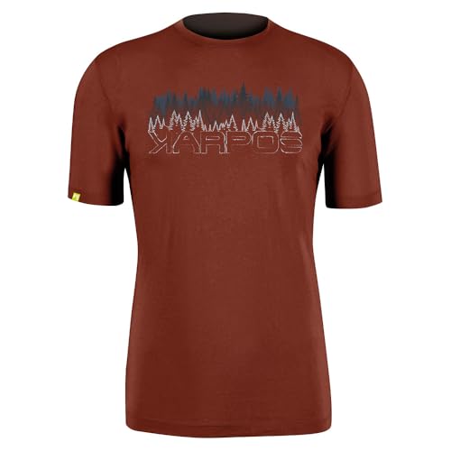 T-Shirt Homme Karpos Bosco idéal pour vos randonnées en montagne et voyages