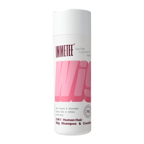 immetee 2 in 1 �V�����v�[ & �R���f�B�V���i�[ �E�B�b�O �E�B�b�O �V�����v�[ �E�B�b�O �l�сE�l�H�їp 250ml (PH5 �X�C�[�g����)