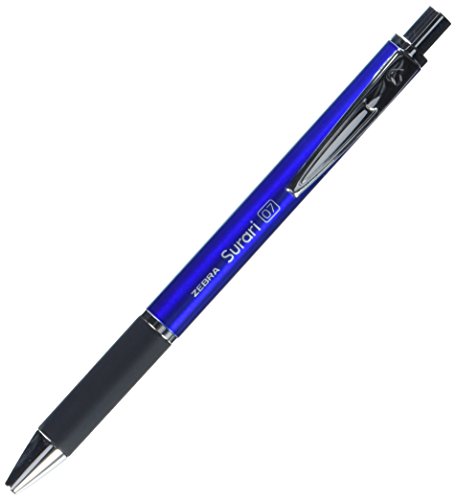 Stylo à bille Zebra Surari 300 bleu 0.7 mm