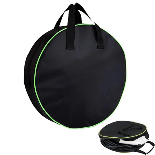 Bolsa de carga y revitalización para coche eléctrico, cable de 40 cm, almacenamiento portátil
