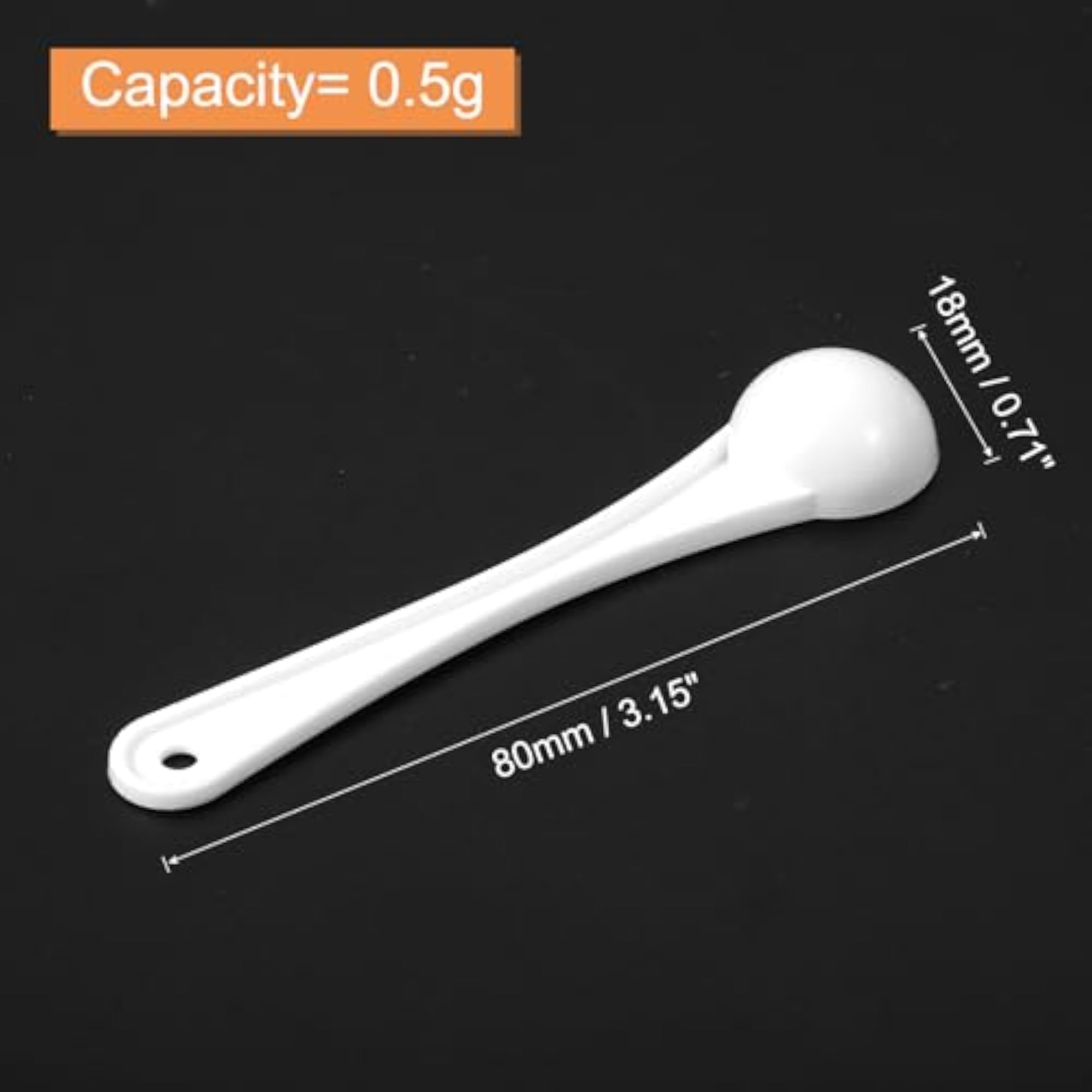 30Pcs Teaspoon Micro Scoops Set