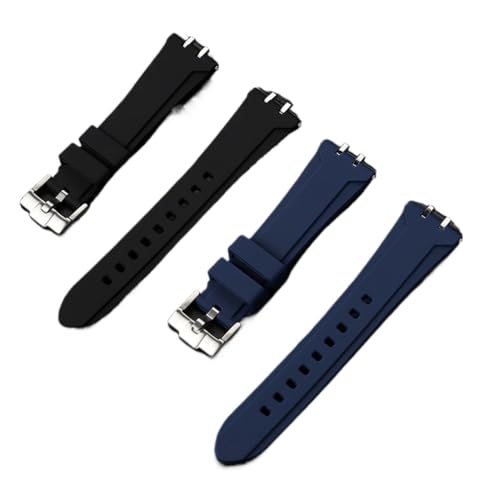 Bracelet M28603 de 41 mm en caoutchouc premium mat