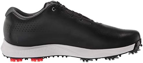 Under Armour Men's Charged Draw RST Golf Shoe, Black (001)/White, 7 Wide | Image 5