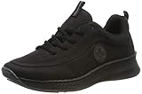 Antistress Rieker Damen N5604-00 Sneaker, Schwarz (Schwarz/Fumo 00), 37 EU