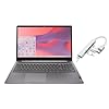 Lenovo IdeaPad 3i Chromebook 15.6″ FHD 1920 x 1080 Pantalla | Intel Celeron N4500 1.1GHz | Gráficos Intel UHD | Cámara | Gris | 4 GB RAM | SSD de 64 GB | Chrome OS | Paquete con concentrador USB 3.0