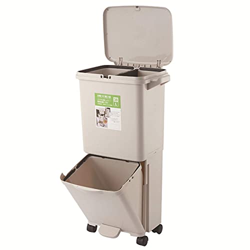 Mülleimer Küche LKW mit Mülltrennsystem Mülltrennsystem 4-fach Abfalleimer Küche