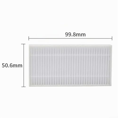 Cloudpower Kit d'accessoires pour aspirateur Redkey R10, 2 sacs, 2 serpillères, 2 brosses latérales, 1 brosse principale à rouleau, pièce de rechange pour robot aspirateur – vue 2