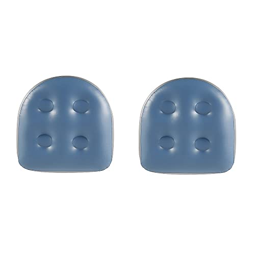 2 Pack Hot Tub Booster Seat Cushion Inflatable Bathtub Massage Cushion Soft Back Support Bath Spa...