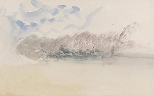 Gravures le carnet de croquis de Joseph Mallord William Turner sur toile premium