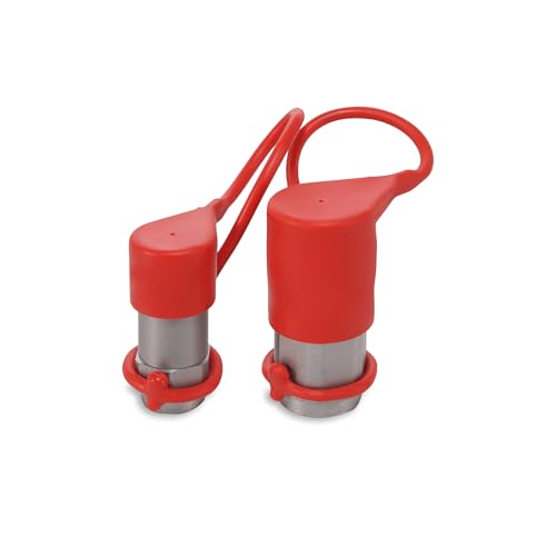 Image of 1 /4″ Flat Face Hydraulic Quick Couplers Set - 3 /8″ SAE Port