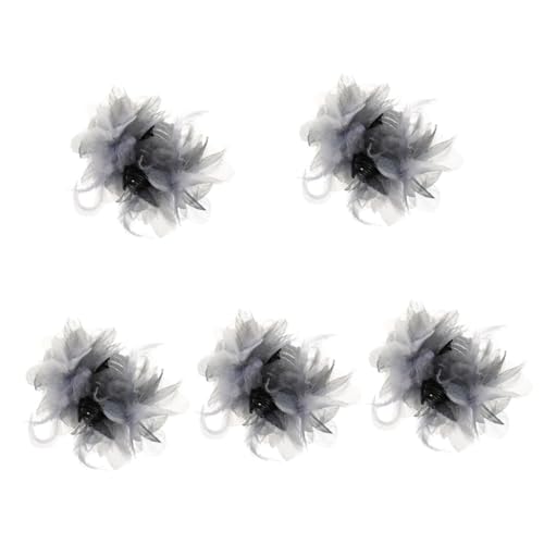 Pince à cheveux plume pour un mariage rétro ou une coiffure bohème