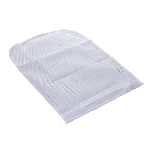 PRO MART INDUSTRIES Sweater Wash Bag With Zipper Closure White