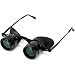 Professional Hands-Free Binocular Glasses for Fishing, Bird Watching, Sports, Concerts, Theater, Opera, TV, Sight Seeing, Hands-Free Opera Glasses for Adults Kids (Green Film Optics)-Upgraded